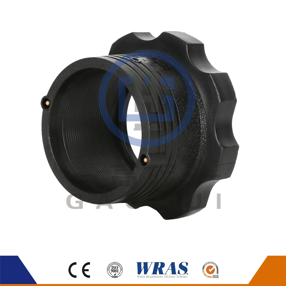 HDPE 성형 전기 퓨전 스터브 플랜지 플랜지 스터브 스터브 엔드 플랜지 어댑터