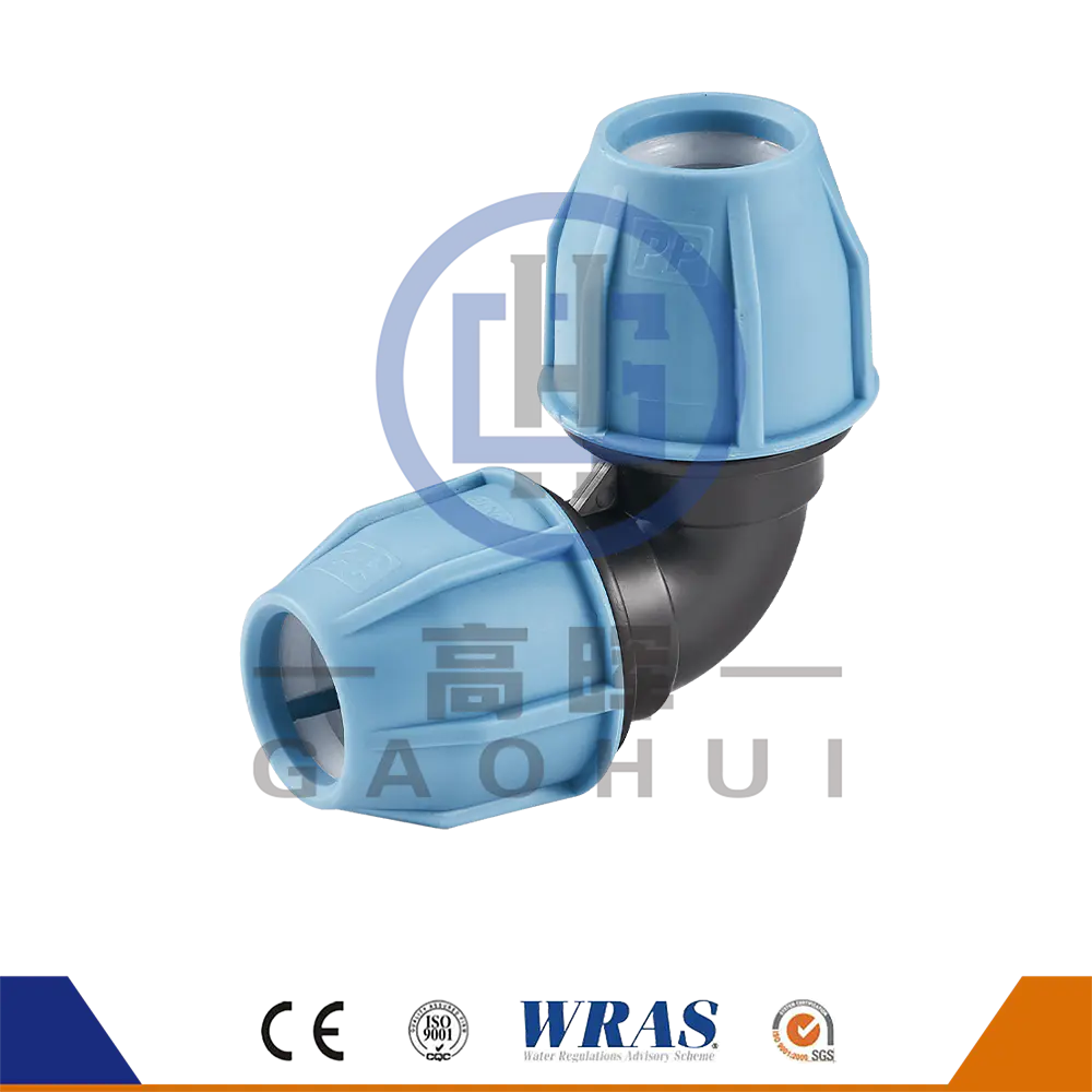 Round Head PP Equal Elbow P-019 : 유지 보수 비용 절감 및 배관 시스템 효율성 향상